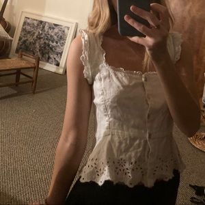 Wilfred White Tank Blouse